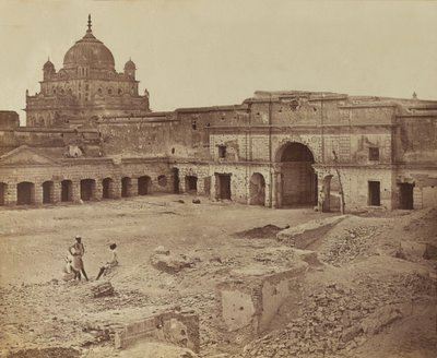 Indian palace, c.1858 by English Photographer